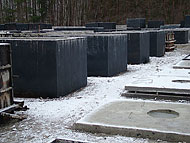 Plac produkacja szamb betonowych Kędzierzyn-Koźle